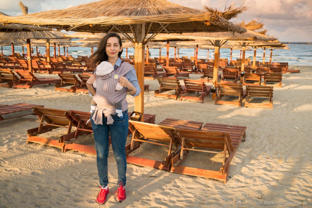 Primul concediu cu bebe la mare în Mamaia